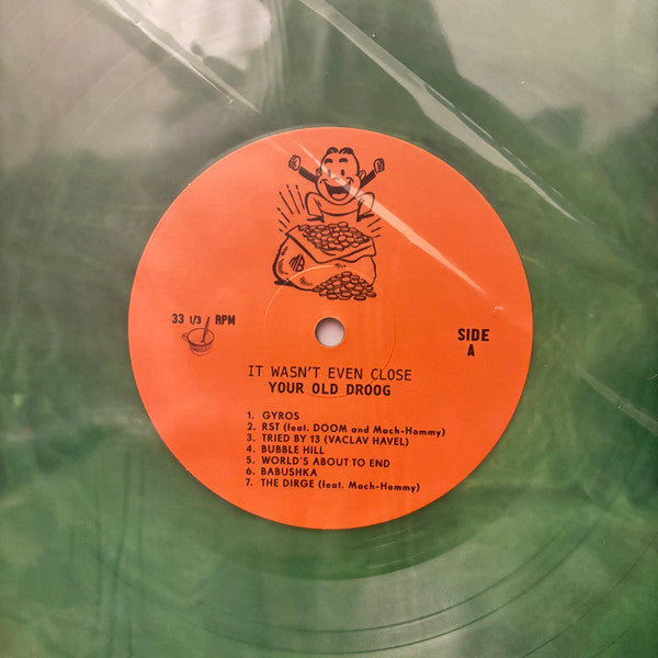 Your Old Droog : It Wasn’t Even Close (LP, Album, Gre)