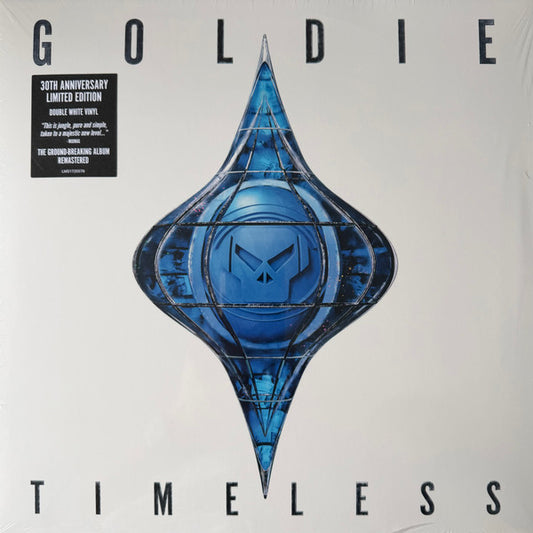 Goldie : Timeless (2xLP, Album, Ltd, RE, RM, Whi)