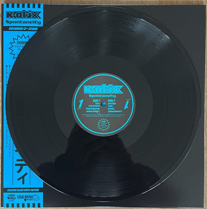 K-Otix : Spontaneity (12", EP, Ltd, RE, w/ )