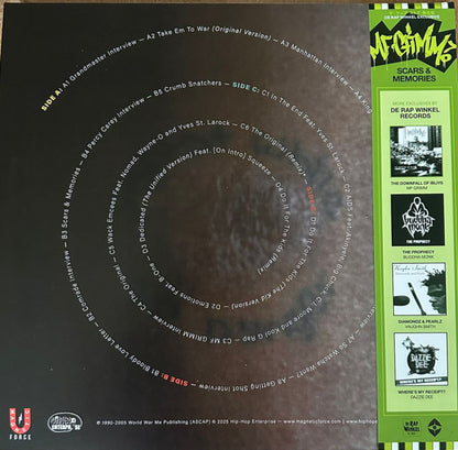 MF Grimm : Scars & Memories (2xLP, Comp, Ltd, Num, RE, RM, OBI)