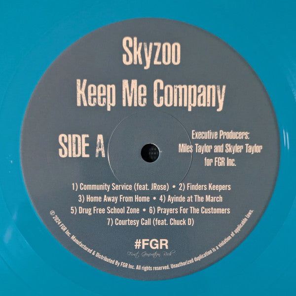 Skyzoo : Keep Me Company (LP, Album, Ltd, Opa)
