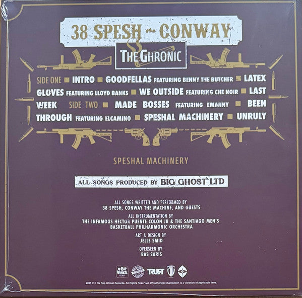 38 Spesh ~ Conway The Machine ~ Big Ghost LTD : The Ghronic: (Speshal Machinery) (LP, Album, Ltd, Pur)