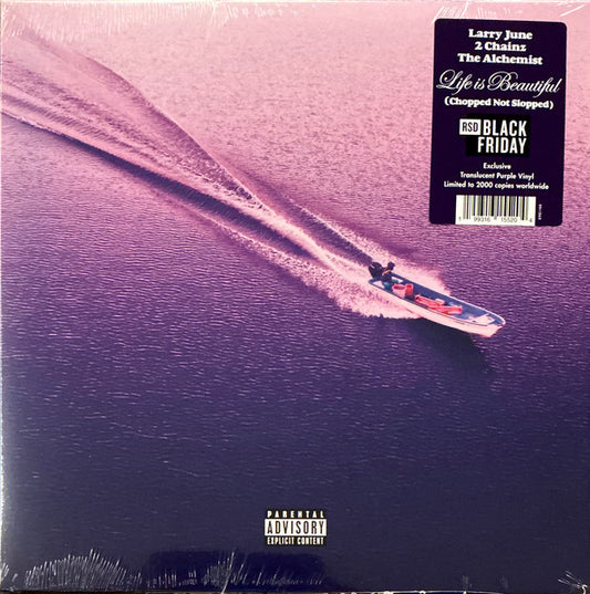 Larry June, 2 Chainz & Alchemist : Life Is Beautiful (Chopped Not Slopped) (LP, Album, RSD, Ltd, Pur)