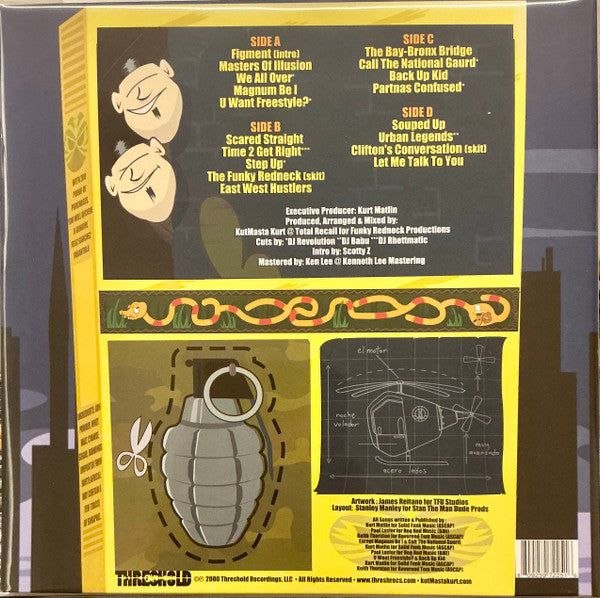 Kut Masta Kurt Presents Masters Of Illusion : Kut Masta Kurt Presents Masters Of Illusion (2xLP, Album, Ltd, Num, RE, RP, Sil)