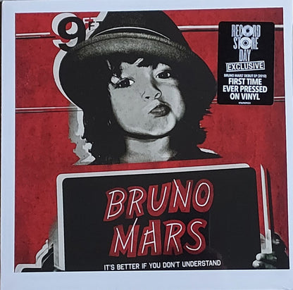 Bruno Mars : It's Better If You Don't Understand (10", EP, RSD, RE)