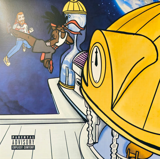 ThaGodFahim & Nicholas Craven : Hyperbolic Time Chamber Rap III (LP, Album, Ltd, Gal)
