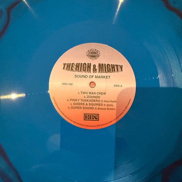 The High & Mighty : Sound Of Market (2xLP, Album, Ltd, Blu)