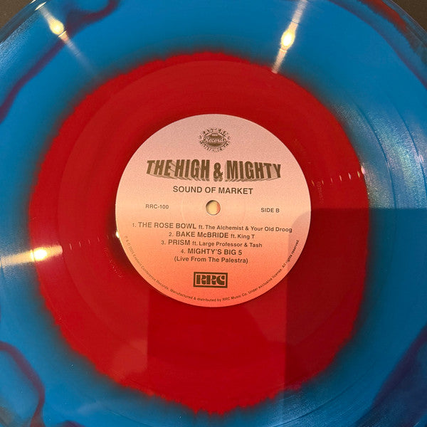 The High & Mighty : Sound Of Market (2xLP, Album, Ltd, Blu)