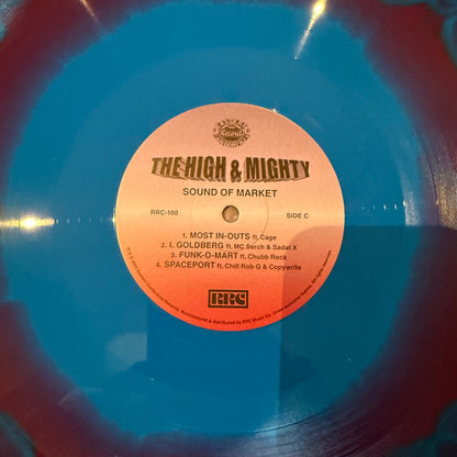 The High & Mighty : Sound Of Market (2xLP, Album, Ltd, Blu)