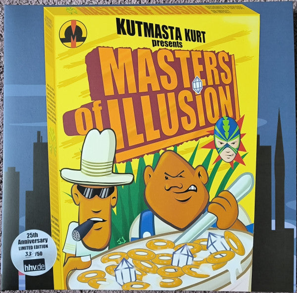Kut Masta Kurt Presents Masters Of Illusion : Kut Masta Kurt Presents Masters Of Illusion (LP, Ltd, Num, Red + LP, Blu + Album, Ltd, RE, RP, )