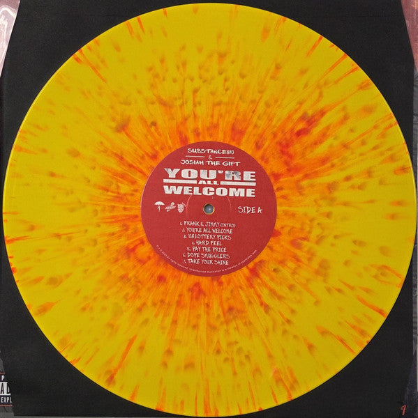 Substance810 & Josiah The GIft : You're All Welcome (LP, Ltd, Alt)