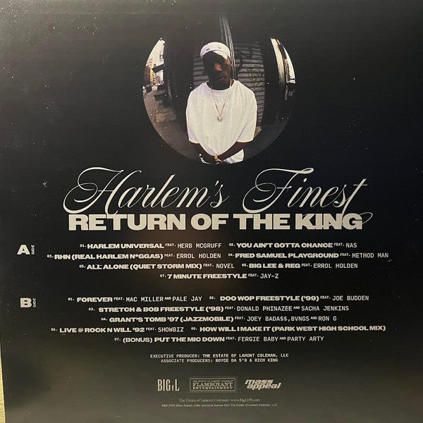 Big L : Harlem's Finest: Return Of The King (LP, Album)
