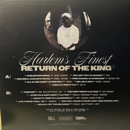 Big L : Harlem's Finest: Return Of The King (LP, Album)