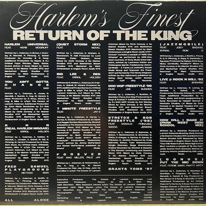 Big L : Harlem's Finest: Return Of The King (LP, Album)