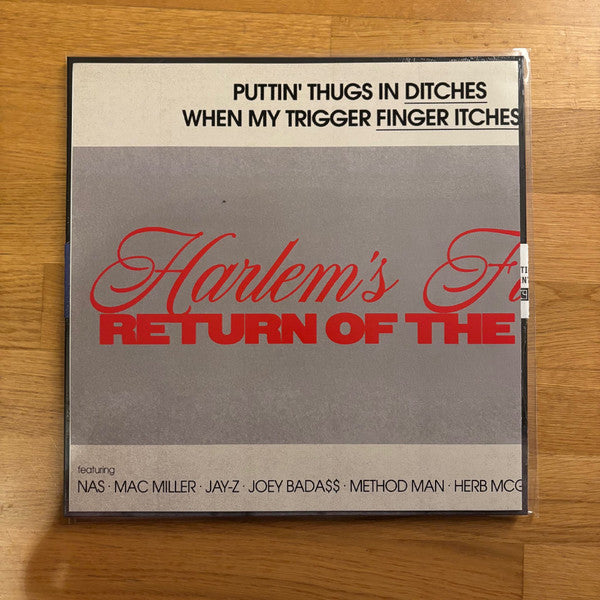 Big L : Harlem's Finest: Return Of The King (LP, Album, Ltd, Blu)