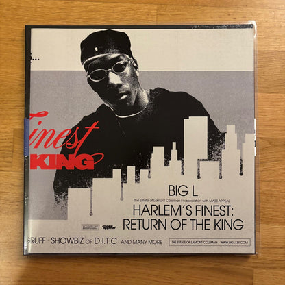 Big L : Harlem's Finest: Return Of The King (LP, Album, Ltd, Blu)