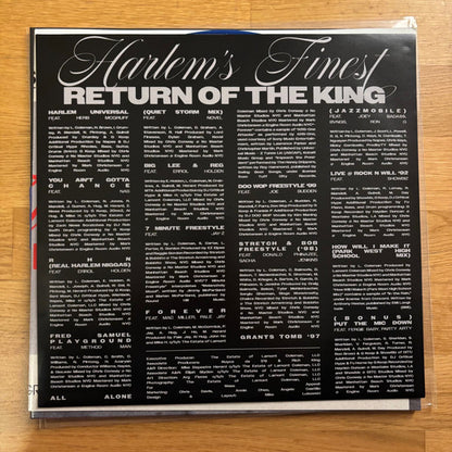 Big L : Harlem's Finest: Return Of The King (LP, Album, Ltd, Blu)