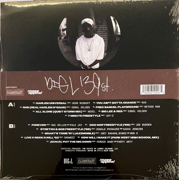 Big L : Harlem's Finest: Return Of The King  (LP, Album, Ltd, Mar)