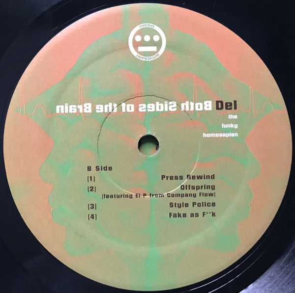 Del Tha Funkee Homosapien : Both Sides Of The Brain (2xLP, Album)