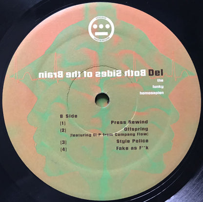 Del Tha Funkee Homosapien : Both Sides Of The Brain (2xLP, Album)