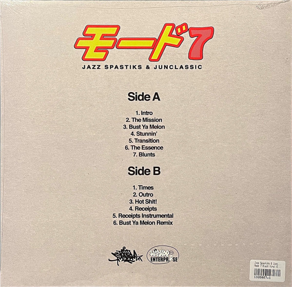 Jazz Spastiks & Junclassic : Mode 7 (LP, Album, Ltd, RE)
