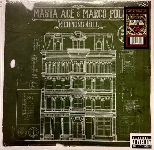 Masta Ace & Marco Polo (3) : Richmond Hill Deluxe Edition (2xLP, Album, Dlx, Ltd, RE, Red)
