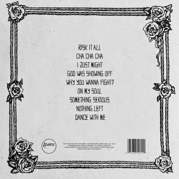 Bruno Mars : The Romantic (LP, Album, Gol)