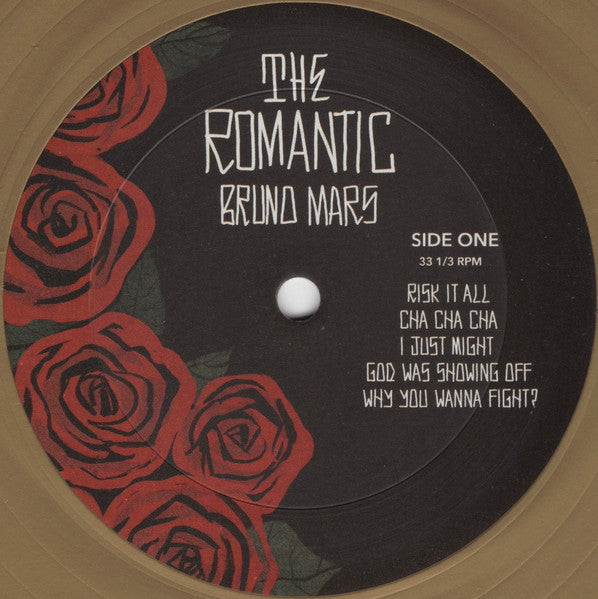 Bruno Mars : The Romantic (LP, Album, Gol)