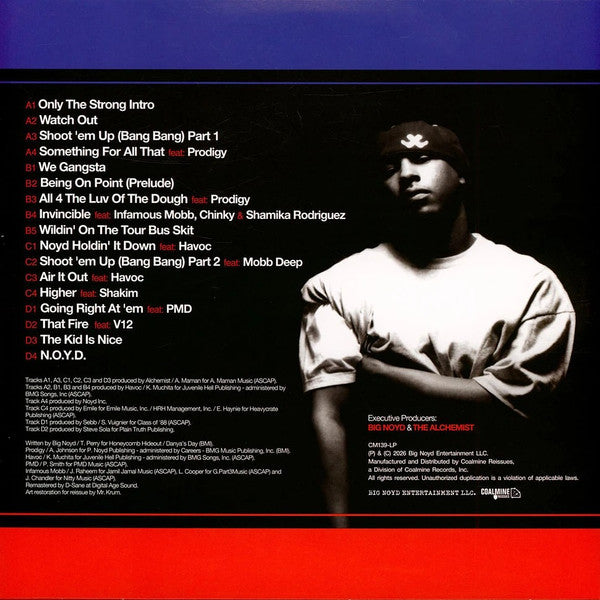 Big Noyd : Only The Strong (2xLP, Album, Ltd, Num, RE, Red)