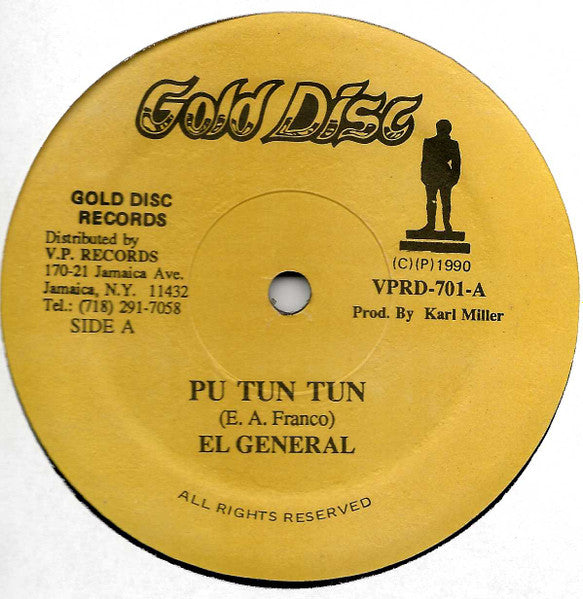 El General : Pu Tun Tun (12", Single)