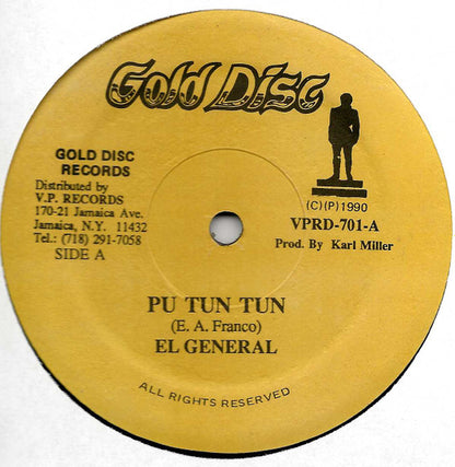 El General : Pu Tun Tun (12", Single)