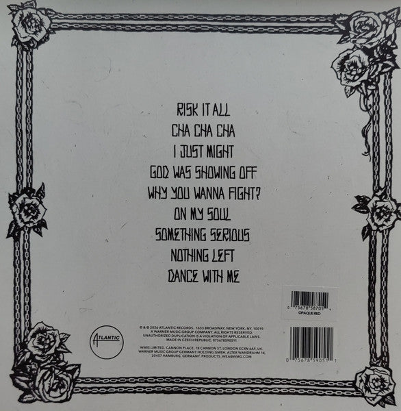 Bruno Mars : The Romantic (LP, Album, Ltd, Red)