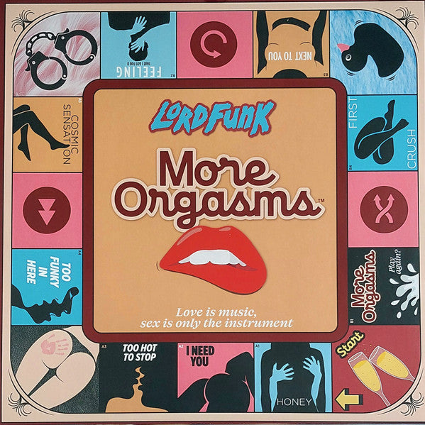 Lordfunk : More Orgasms (LP, Album, Pin)