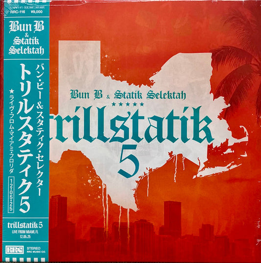 Bun B & Statik Selektah : Trillstatik 5 (LP, Obi)
