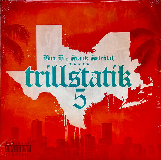Bun B & Statik Selektah : Trillstatik 5 (LP, Blu)