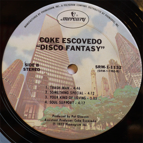 Coke Escovedo : Disco Fantasy (LP, Album, Ter)
