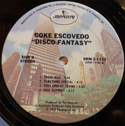 Coke Escovedo : Disco Fantasy (LP, Album, Ter)