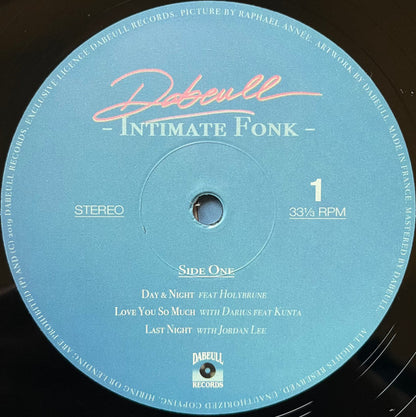 Dabeull : Intimate Fonk (12", EP, RP)