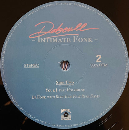 Dabeull : Intimate Fonk (12", EP, RP)