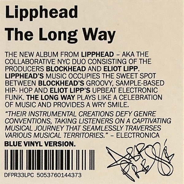 Lipphead : The Long Way (LP, Album, Ltd, Blu)