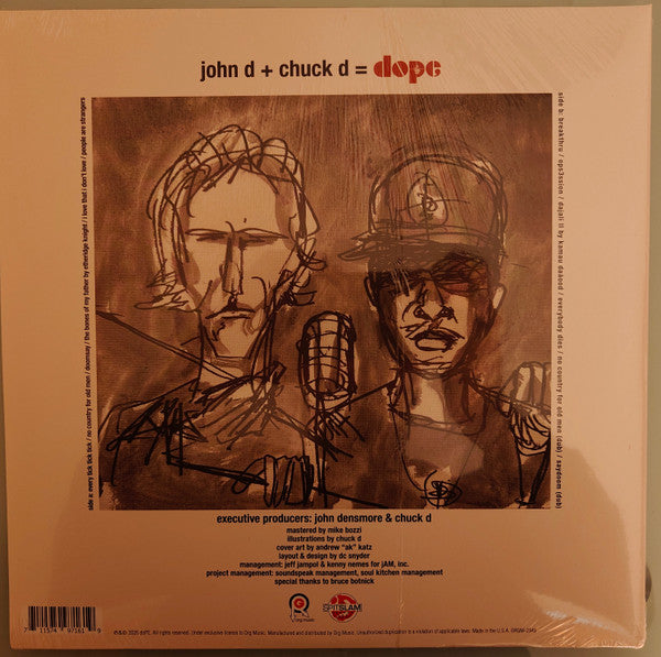 Dope (24), Chuck D, John Densmore : No Country For Old Men (LP, Album, RSD, Ltd, Oxb)
