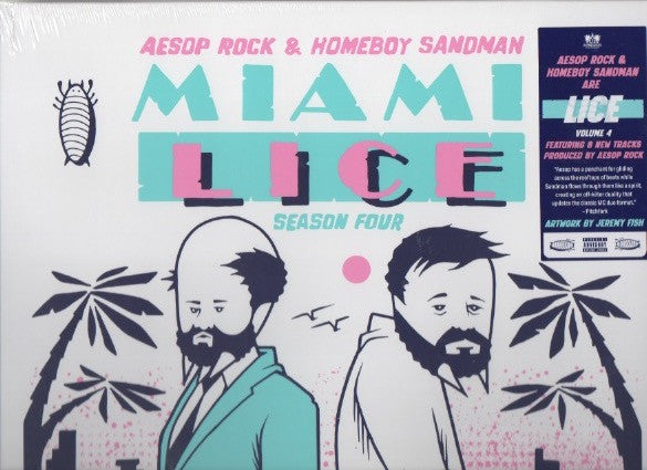 Aesop Rock & Homeboy Sandman : Miami Lice - Season Four (12", EP)