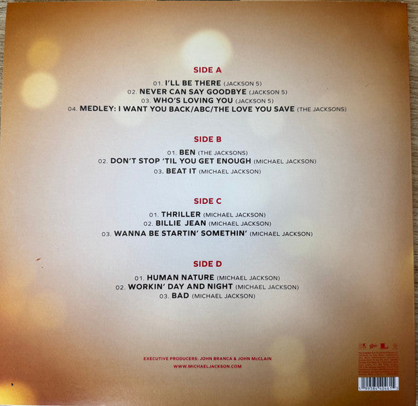 Michael Jackson : Michael (Songs From The Motion Picture) (2xLP, Album, Comp, Cry)