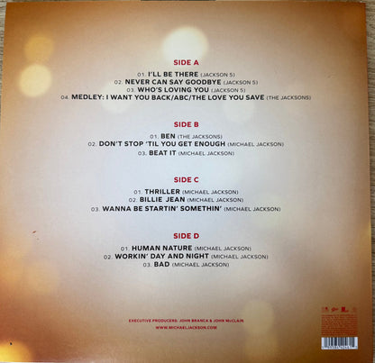 Michael Jackson : Michael (Songs From The Motion Picture) (2xLP, Album, Comp, Cry)