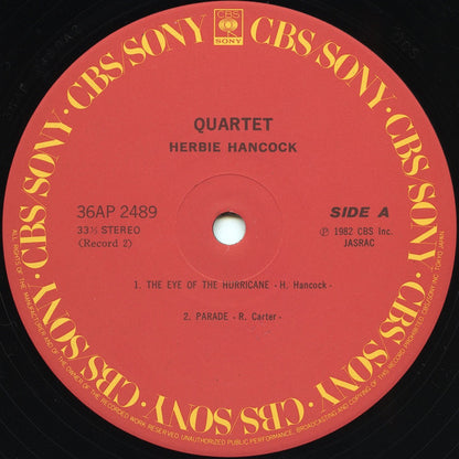 Herbie Hancock = Herbie Hancock : Quartet = カルテット (2xLP, Album)