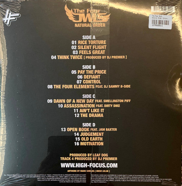 The Four Owls : Natural Order (2xLP, Album, Ltd, RP, Mas)