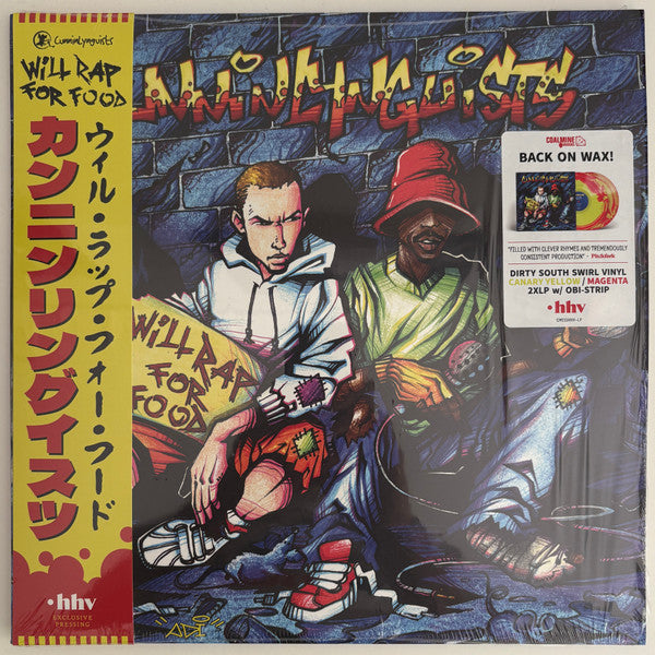 CunninLynguists : Will Rap For Food (2xLP, Album, Ltd, Num, RE, Dir)