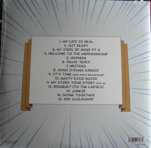 Nas + DJ Premier : Light-Years (2xLP, Album, Ltd, Whi)