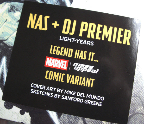 Nas + DJ Premier : Light-Years (2xLP, Album, Ltd, Whi)