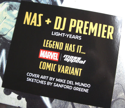 Nas + DJ Premier : Light-Years (2xLP, Album, Ltd, Whi)